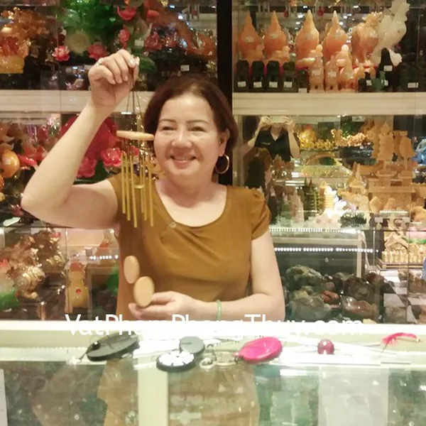 Chị Bé - khách hàng mua Chuông gió CG1242, Chuông gió CG1248, Chuông gió CG1238