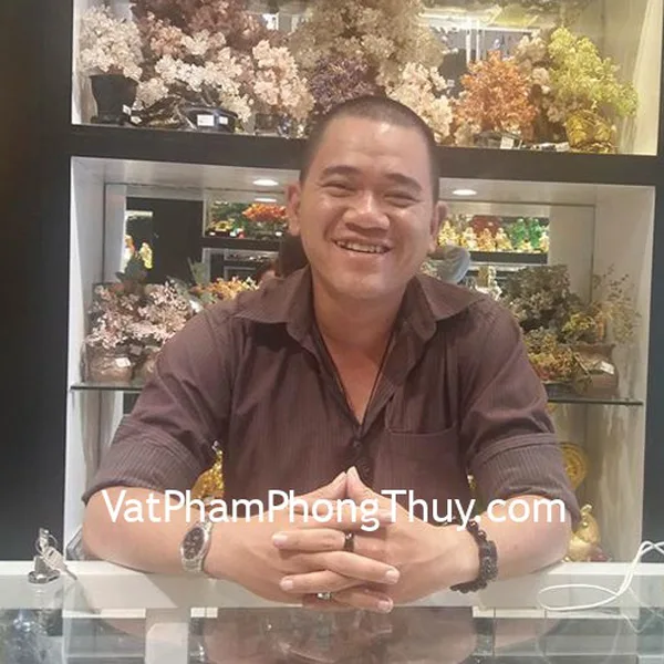 Anh Hy - khách hàng mua chuỗi tỳ hưu hắc ngà S6414, nhẫn mã não đen S6468 và Phật Phổ Hiền Bồ Tát đá hắc ngà S6340-4