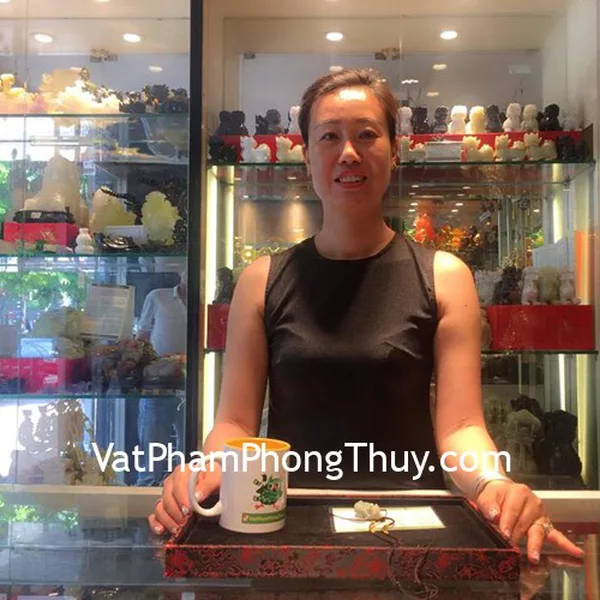 Chị Phượng- Khách hàng mua Tỳ hưu ngọc Phỉ Thúy S2003