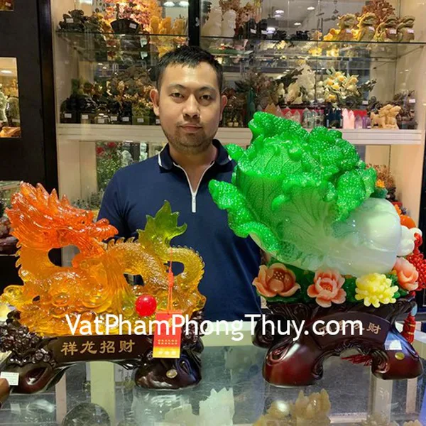 Anh Thắng - khách hàng mua Bắp cải xanh Tứ quý phát tài LN064, Rồng vàng Tường long LN147