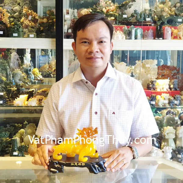 Anh An - khách hàng mua Tỳ hưu vàng LN051