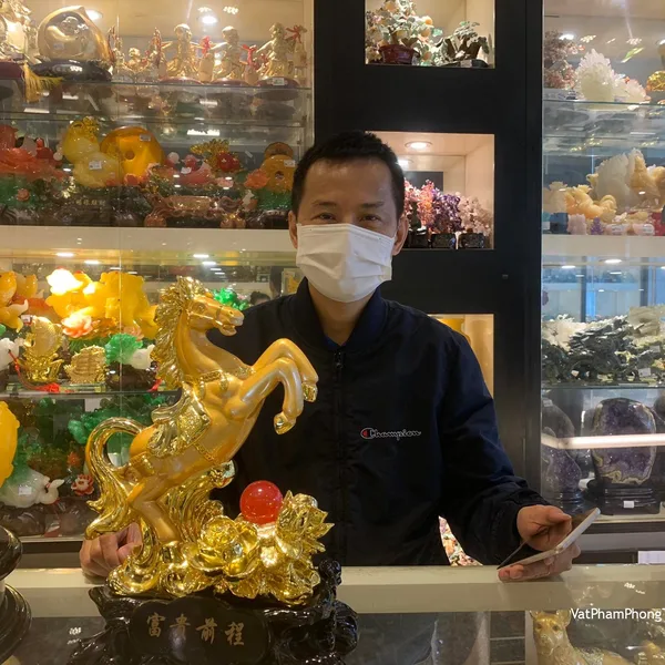 Anh Dũng - Khách hàng mua Vua ngựa vàng trên núi mẫu đơn hồng ngọc LN128.