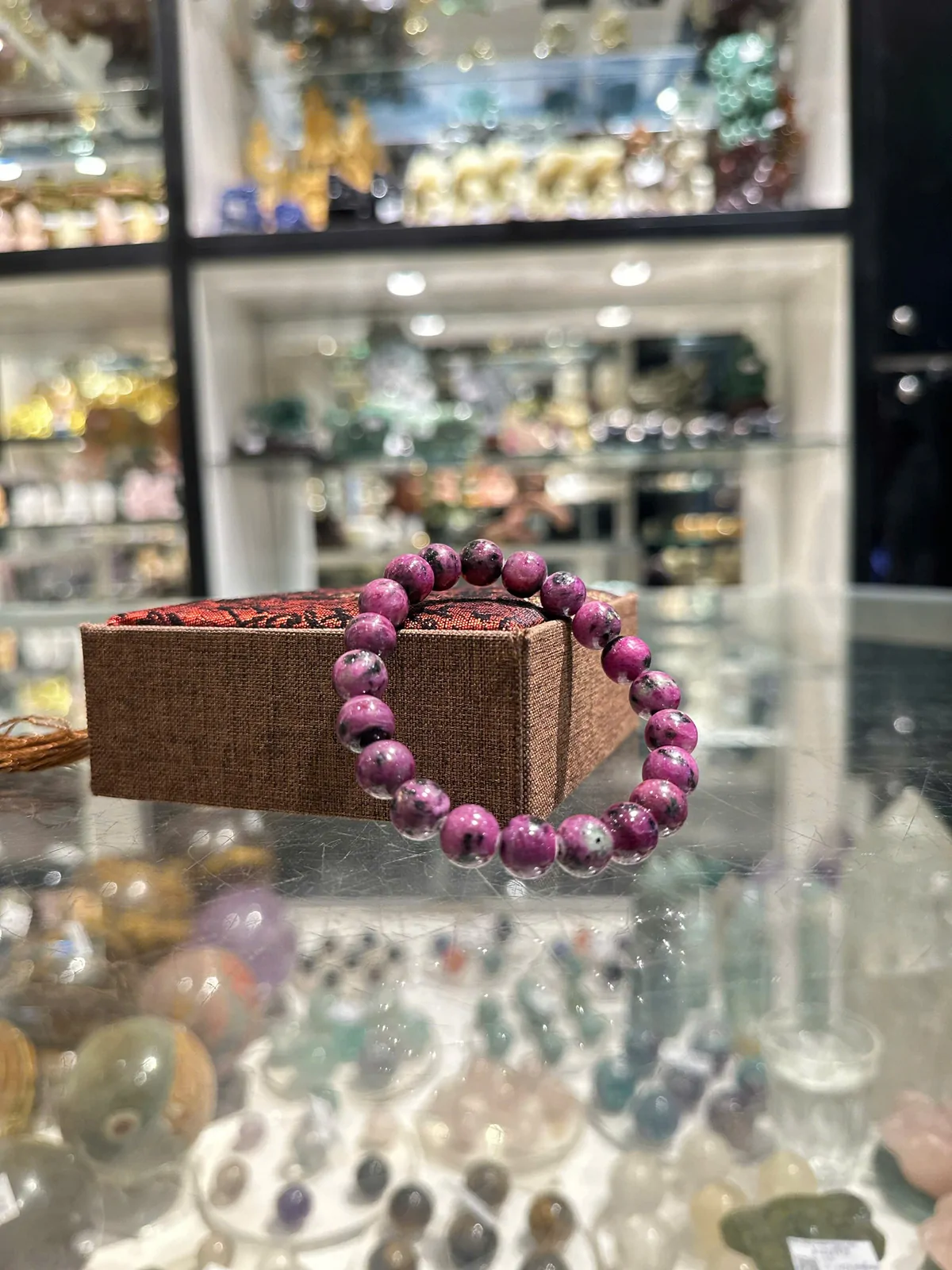 Chuỗi hồng lục bảo ruby đỏ(36.9g-19bi) S6109-S1-3248