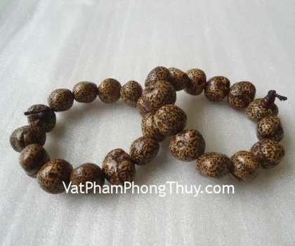Chuỗi hổ phách hạt đĩa nâu vàng trong A( GIấy chứng nhận) S6357-S6-3205