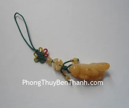 Móc đt bàn chân Phật Hoàng Long FS336