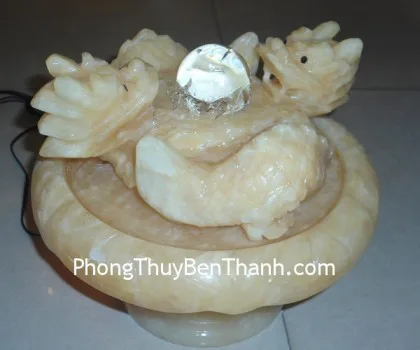 Rồng xoay đá Hoàng Long (phong thủy luân) N065