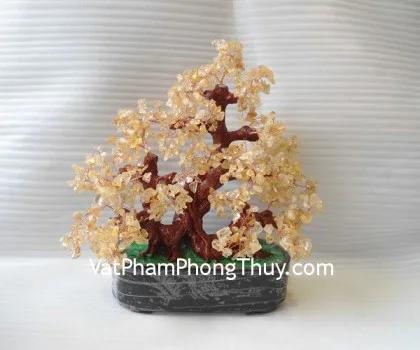 Cây thạch anh vàng lớn HCA263