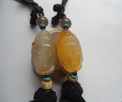 Ngọc bội quan âm ngọc tủy S5129