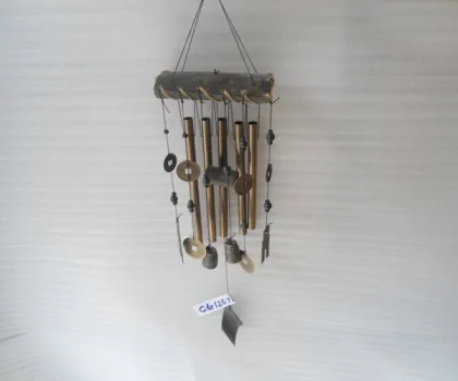 Chuông gió đồng 1 tầng 6 ống lớn D224