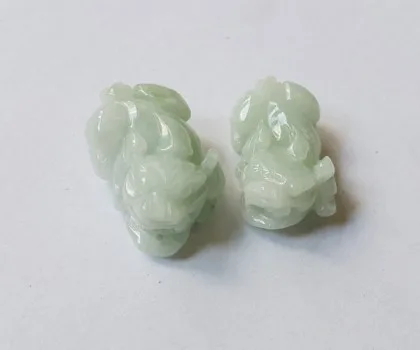 Mặt tỳ hưu hắc ngà trung S6715