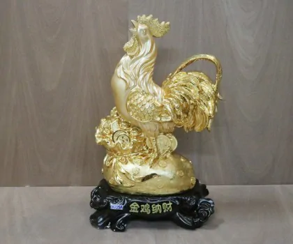 Gà trên túi tiền lớn - Kim kê nạp tài G025A
