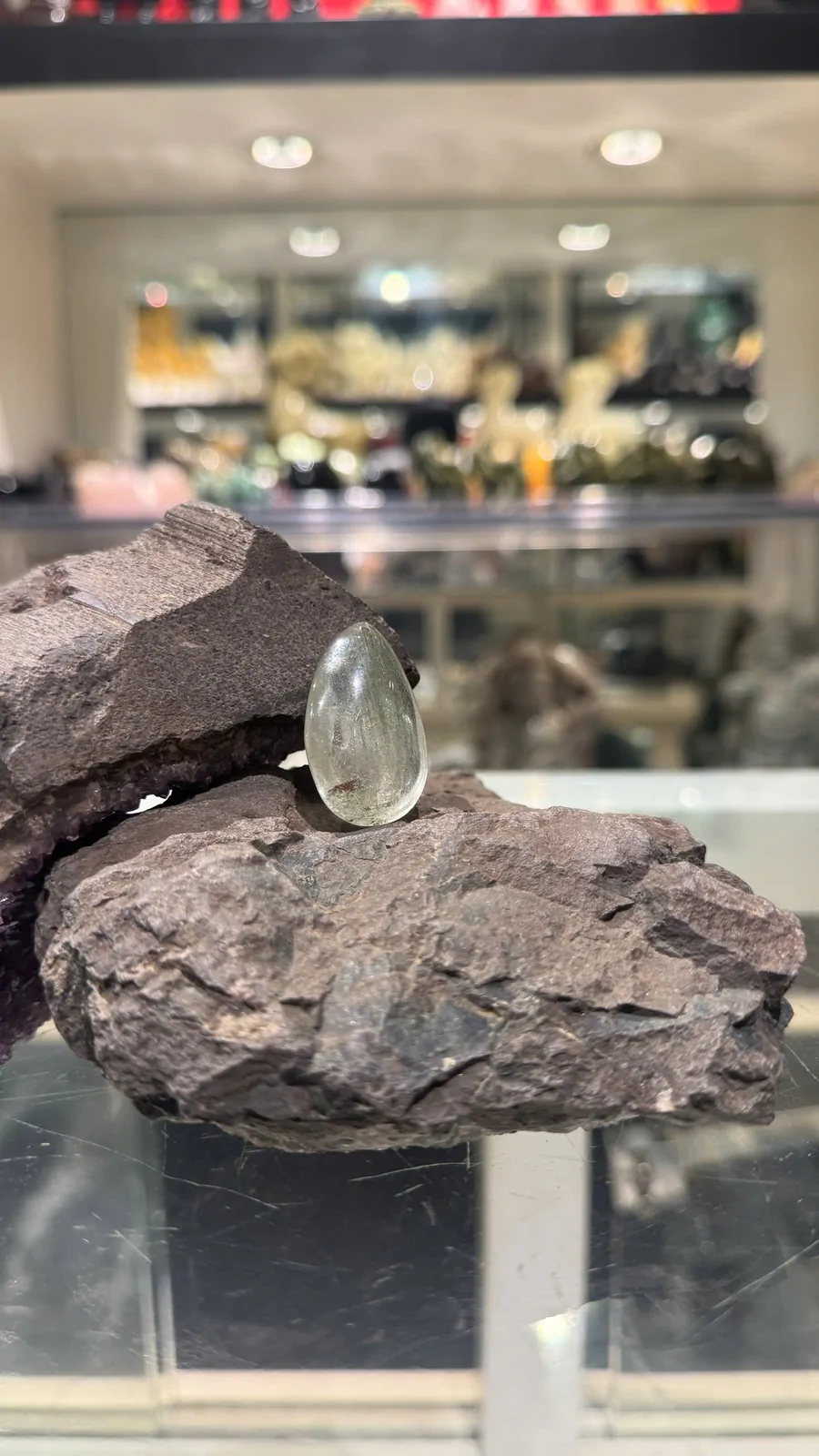 Mặt thạch anh ưu linh xanh (10.5gr) S867-S1-1313