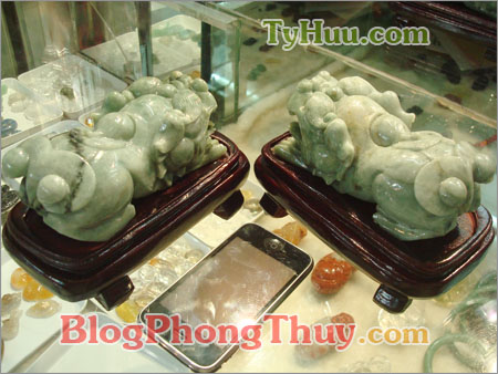 Tỳ Hưu ngọc phỉ thúy (tỳ hưu ngọc cẩm thạch, tỳ hưu ngọc miến điện) loại A+