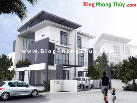 Kiến trúc nhà ở theo phong thuỷ
