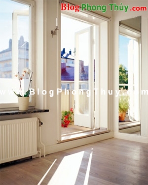 Mang may mắn vào nhà nhờ phong thủy