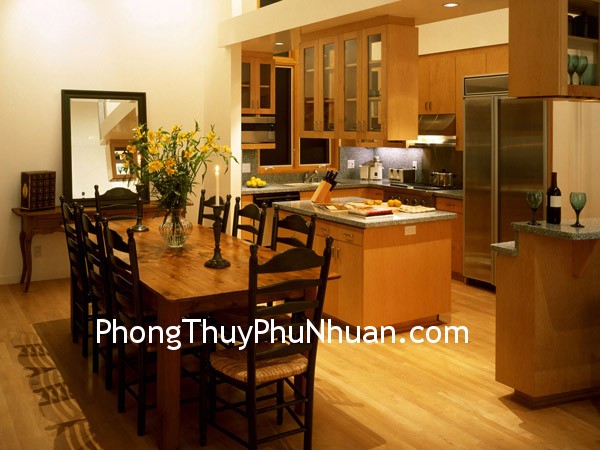 BXP53648 phong an Gương trong phòng ăn