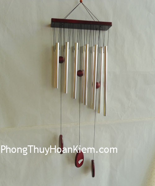 Dùng chuông gió phong thủy đón tài khí
