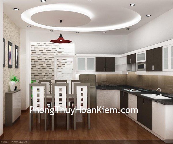 tran nha Trần nhà theo thuật phong thủy
