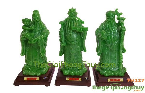 8 mẫu tượng Phúc Lộc Thọ độc đáo - Vị thần may mắn, tài lộc, hạnh phúc của mọi người