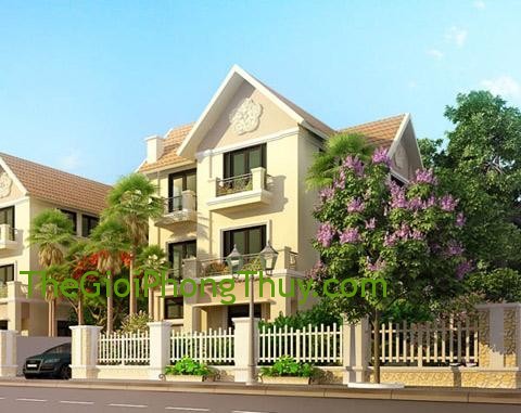 Bố trí tường rào hợp phong thủy