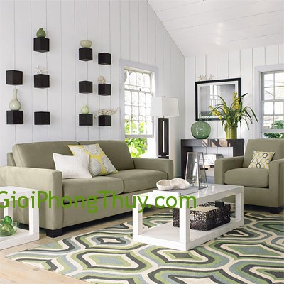 Chọn màu sơn tường thu hút vận may