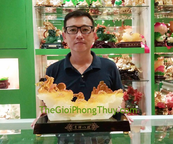 Anh Vũ - Khách hàng mua Bát mã ngọc vàng trắng FG115A