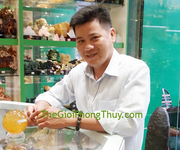 Anh Phước - Khách hàng mua Quả cầu thạch anh vàng non (840gr) FM191-F2-1377