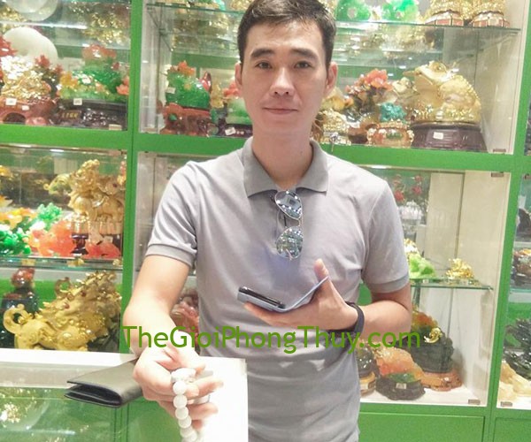 Anh Long-Khách hàng mua Vòng Tỳ Hưu ngọc Phỉ Thúy FS6011