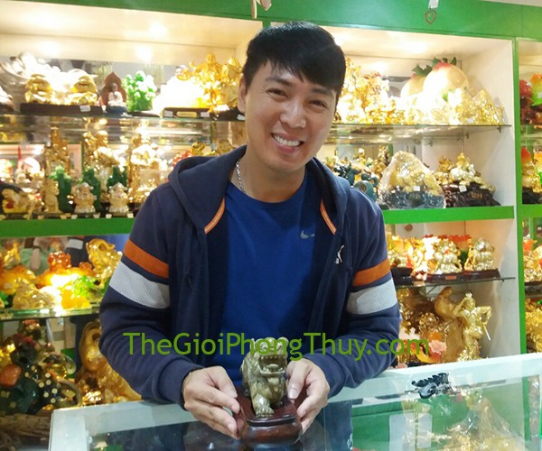 Anh Bình - Khách Hàng mua Tỳ Hưu ngọc Phỉ Thúy FDL122