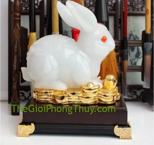 Những người nào thì nên trưng thỏ ngọc phong thủy?