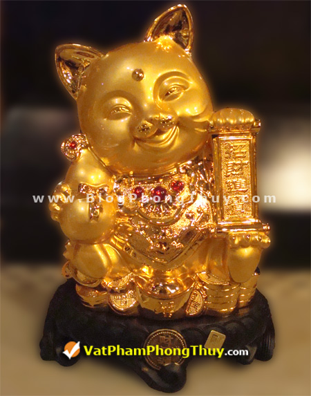 f084 meo chieu tai tan bao Mèo   linh thú cát tường, quà tết ý nghĩa xuân Tân Mão 2011