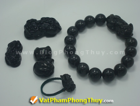 ngoc den thach hac nga thach anh Ngọc phong thủy, đá quý phong thủy và cách phân biệt thật giả
