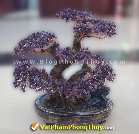 cay tai loc hn 06 19 kiểu Cây Tài Lộc chế tác từ đá phong thủy, vật phẩm trưng bày độc đáo