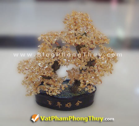 cay tai loc hn 12 19 kiểu Cây Tài Lộc chế tác từ đá phong thủy, vật phẩm trưng bày độc đáo