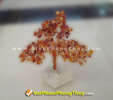 cay tai loc hn 15 19 kiểu Cây Tài Lộc chế tác từ đá phong thủy, vật phẩm trưng bày độc đáo