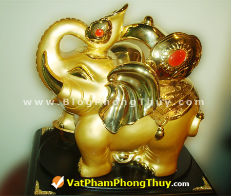 voi nhu y vang c210 Voi Phong Thủy, biểu tượng may mắn, linh vật phong thủy được tôn vinh và ngưỡng mộ