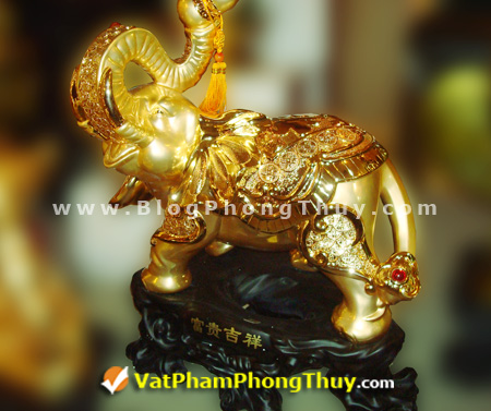 voi vang tai loc lon c213 Voi Phong Thủy, biểu tượng may mắn, linh vật phong thủy được tôn vinh và ngưỡng mộ