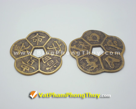 Tiền xu phong thủy, vật phẩm giúp tăng tài lộc, chiêu tài hóa sát tien xu mai hoa canh lien Tiền xu phong thủy, vật phẩm giúp tăng tài lộc, chiêu tài hóa sát