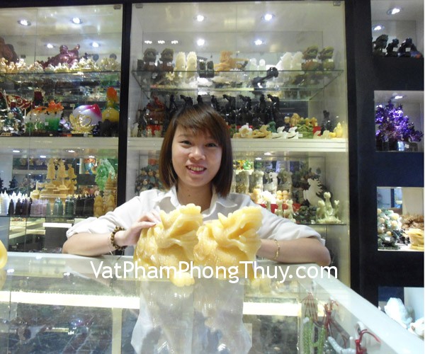 Chị Chi - Khách hàng mua Tỳ hưu hoàng long vẩy rồng M015