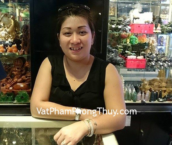Chị Cindy - Khách hàng mua Vòng ngọc Myanmar VM108-S1-9450