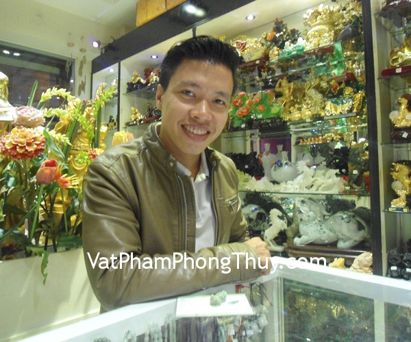Anh Huy - khách hàng mua Tỳ hưu phỉ thúy S2005-8920