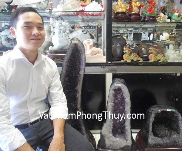 Anh Tài - Khách hàng mua hang thạch anh tím H086-61037, HTA11-7 và H086-49123