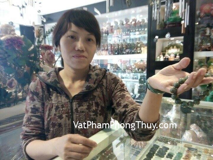 Chị Cương - khách hàng mua chuỗi ngọc Phỉ Thúy S6160
