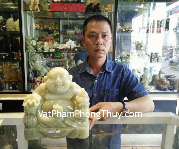 Anh Thành - Khách mua Phật di lạc đá cẩm thạch ngồi PDL-CTN