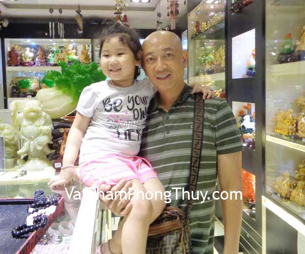Anh Phong - khách hàng mua Chuỗi tỳ hưu đá hắc ngà S6008, Chuỗi tỳ hưu thạch anh hồng S6007, Mặt rồng sinh quý tử đá hắc ngà S2016