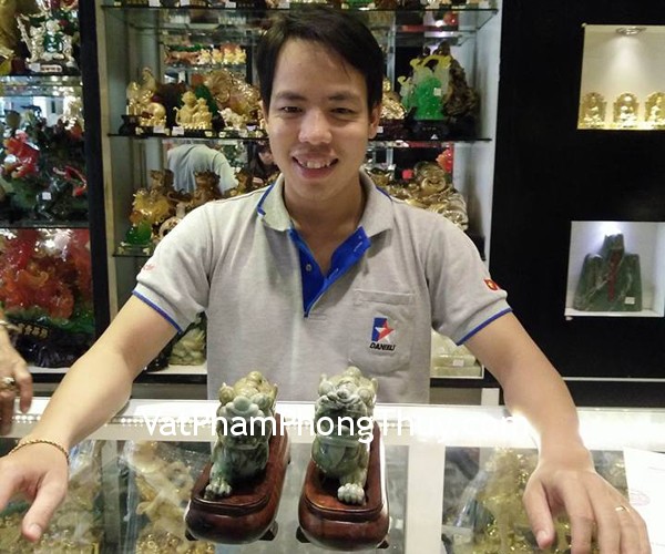 Anh Tín - Khách hàng mua cặp Tỳ Hưu Phỉ Thúy DL129