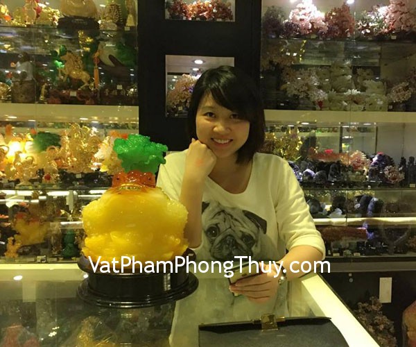 Chị Phương - khách hàng mua thiềm thừ cõng cải G160A
