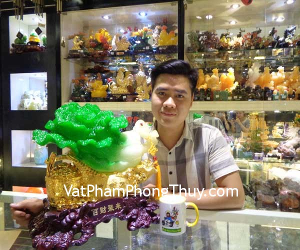 Anh Sơn - khách hàng mua Bắp cải xanh trên túi vàng K181M