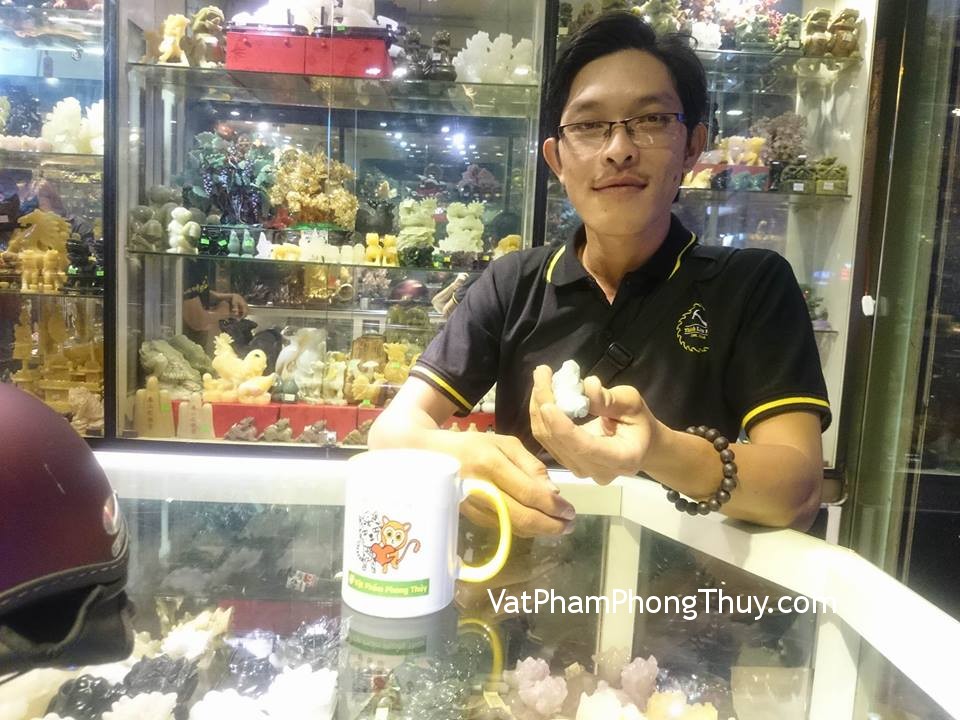 Anh Minh - Khách hàng mua Tỳ hưu Phỉ thúy A+ S2000-8142