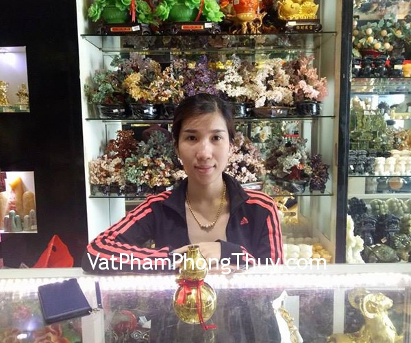 Chị Trâm - khách hàng mua hồ lô đồng D208